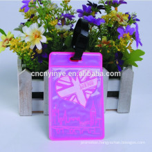 fluorescent pvc baggage tag luggage noctilucent